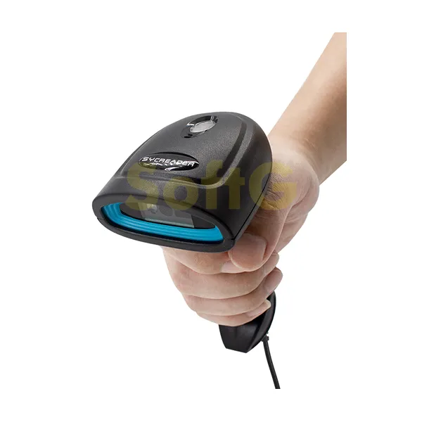 [991698] Handheld Barcode Scanner TD-U4W 1D/2D USB Wired