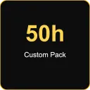 Custom 50-Hour Pack